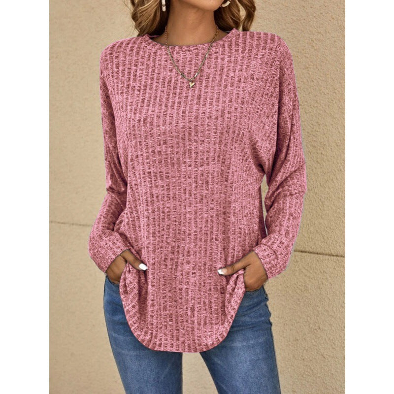 ModeGeist | Stylisches Gestricktes und Dehnbares Lässiges Top