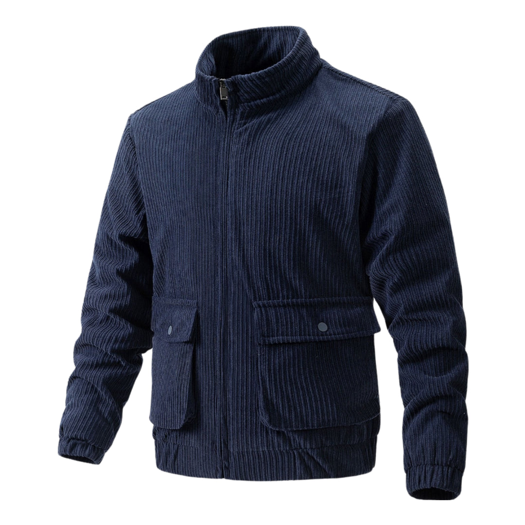 ModeGeist | Corduroy-Jack mit Reißverschluss