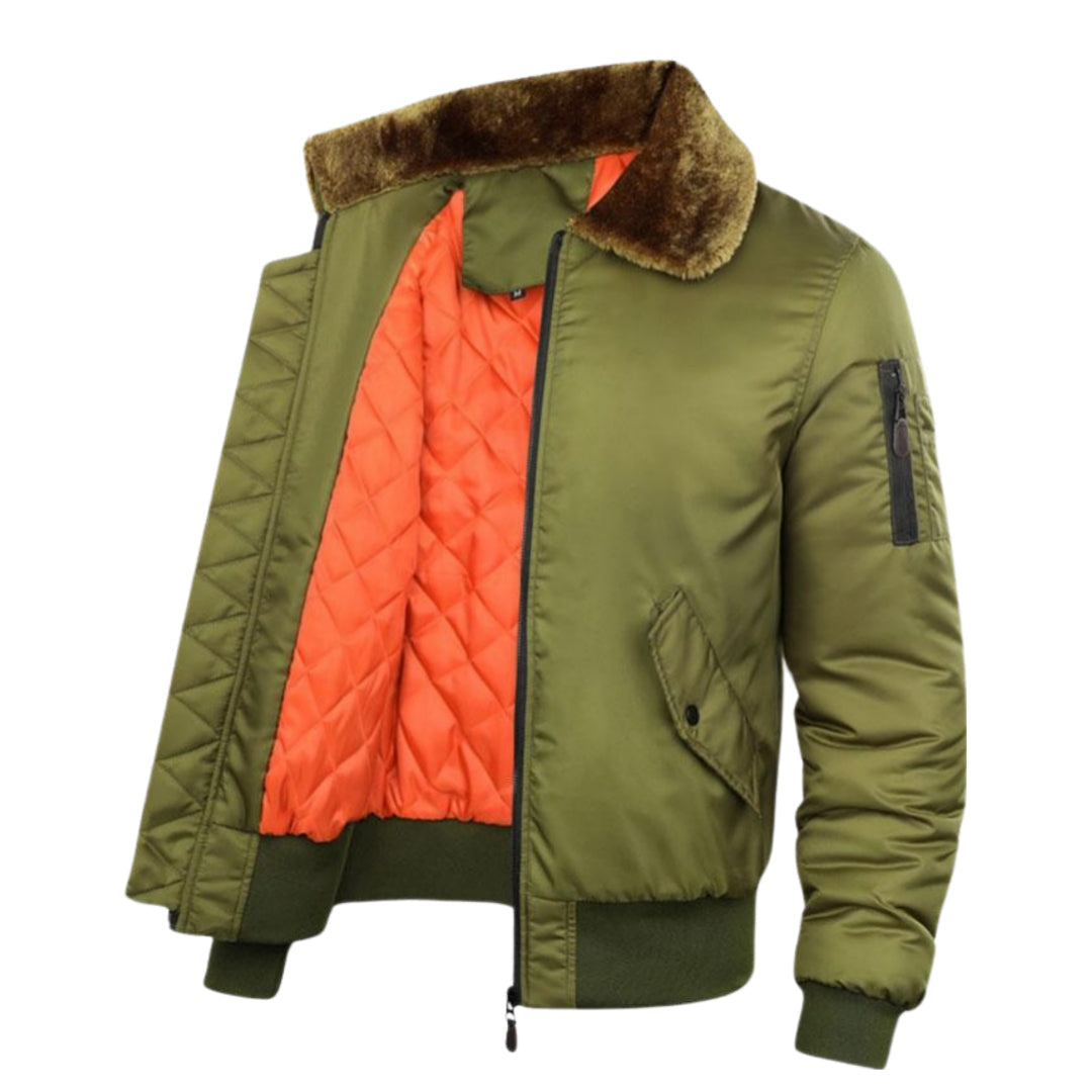 ModeGeist | Gefütterte Bomberjacke