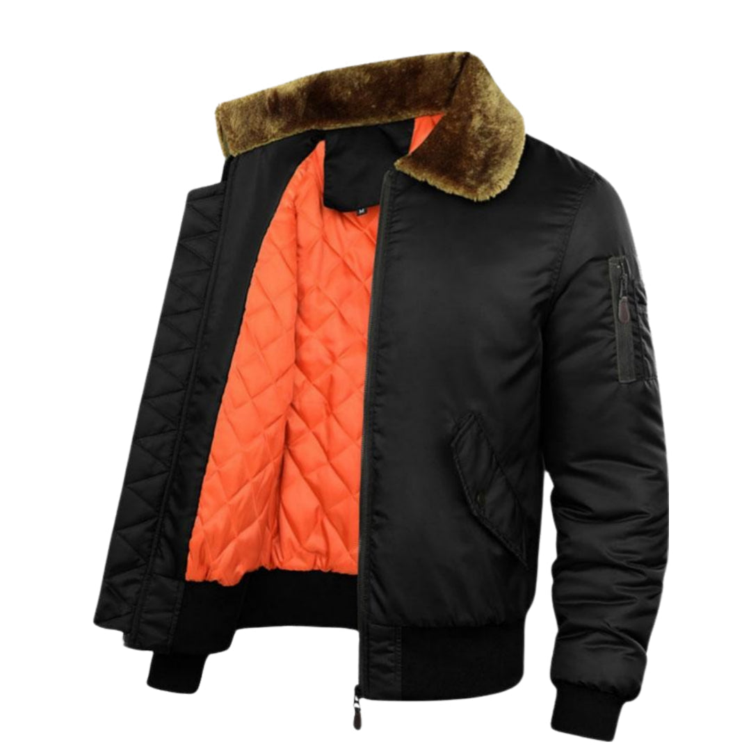 ModeGeist | Gefütterte Bomberjacke