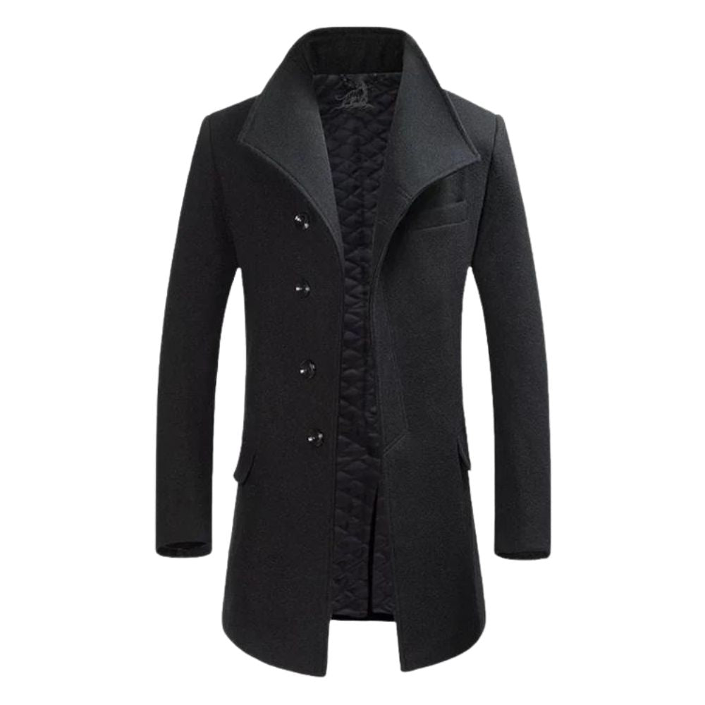ModeGeist | Eleganter Wollmantel für Herren
