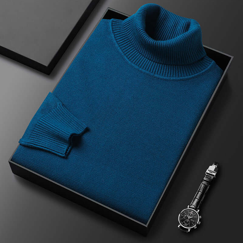 Hochwertiger Rollkragenpullover für Herren – Modell Torben