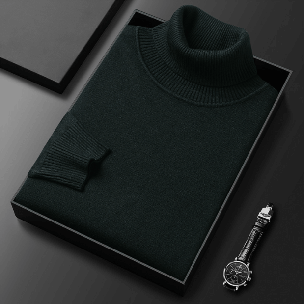 Hochwertiger Rollkragenpullover für Herren – Modell Torben