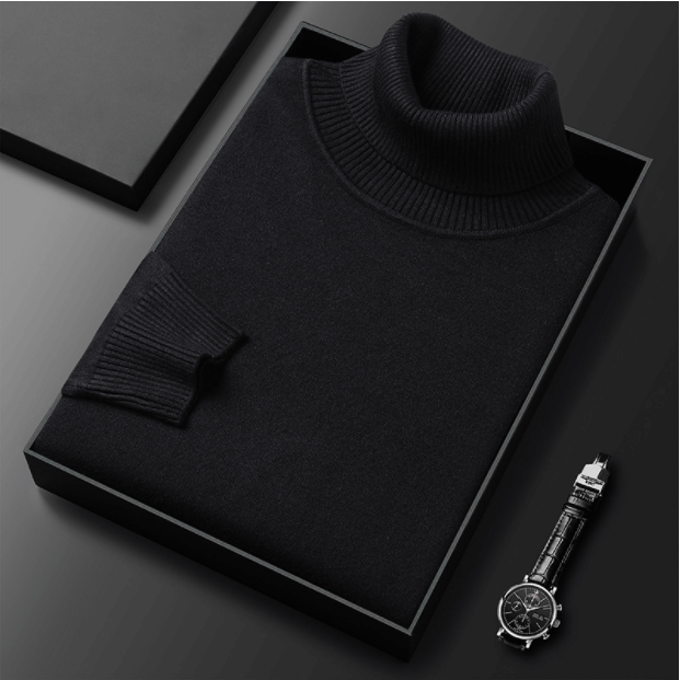 Hochwertiger Rollkragenpullover für Herren – Modell Torben