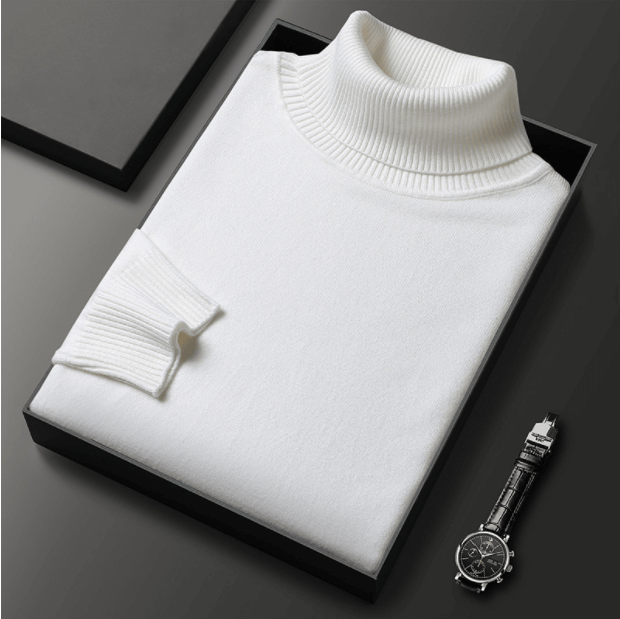 Hochwertiger Rollkragenpullover für Herren – Modell Torben
