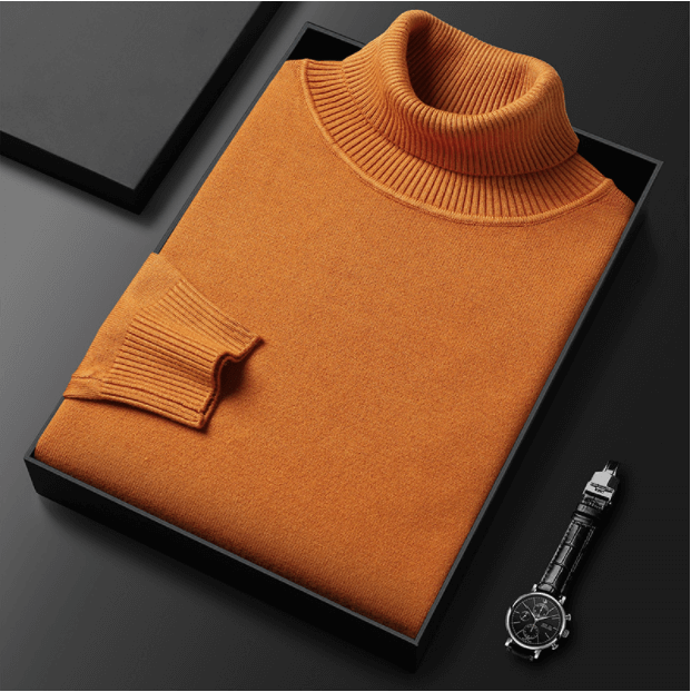 Hochwertiger Rollkragenpullover für Herren – Modell Torben