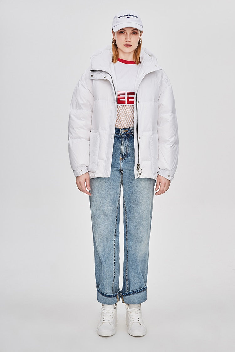 ModeGeist | Damen-Steppjacke mit Gürtel "Street Chic"