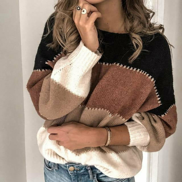 ModeGeist | O-Neck Pullover aus Weichem Garn
