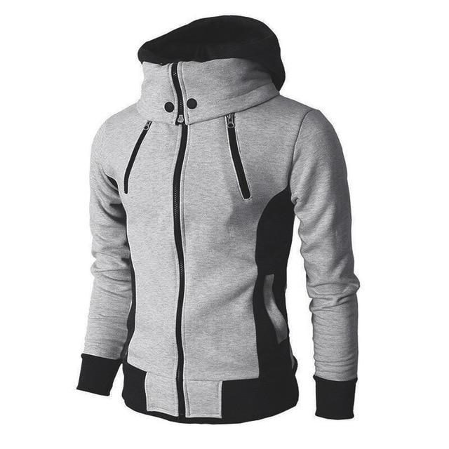 Herren Winterjacke mit Kapuze in zwei Farben