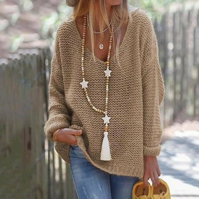 ModeGeist | Schicker Strickpullover Mit Modernem Stil
