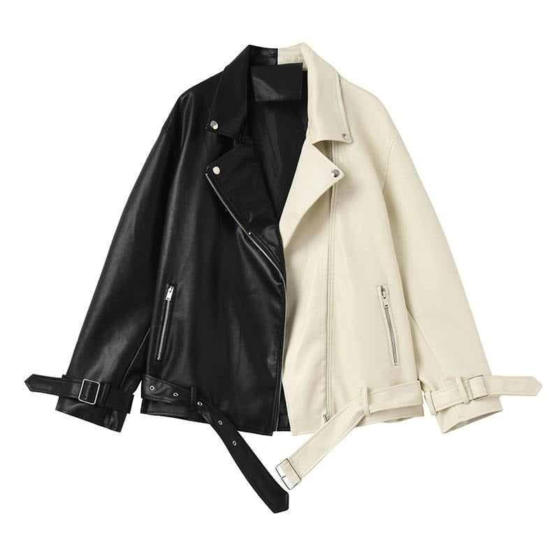 ModeGeist | Zeitlose Lederjacke Mit Glattem Finish