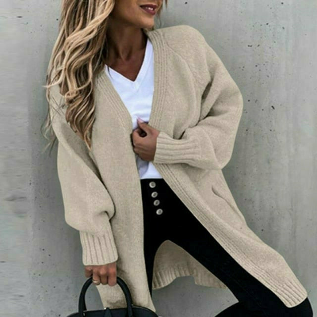 ModeGeist | Lockerer Fester Strickjacke