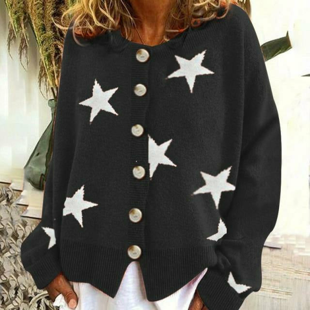 ModeGeist | Pullover mit Sternenprint