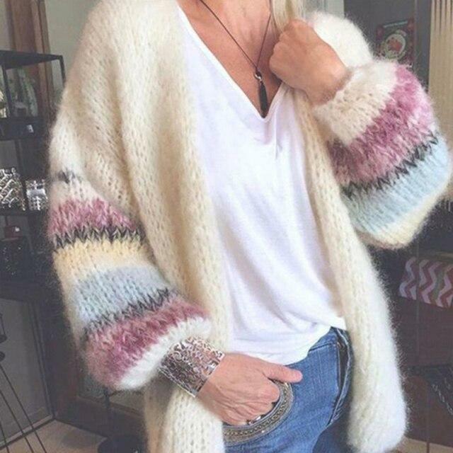 ModeGeist | Vielseitige und Bequeme Winter Strickjacke