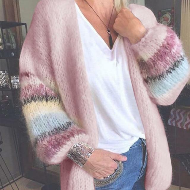 ModeGeist | Vielseitige und Bequeme Winter Strickjacke