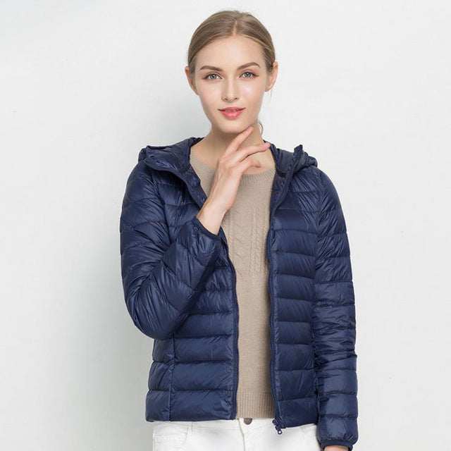 ModeGeist | Leichte Jacke "Urban Chic aus Daunen