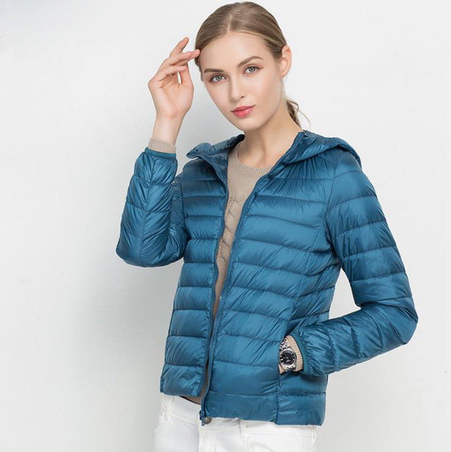 ModeGeist | Leichte Jacke "Urban Chic aus Daunen