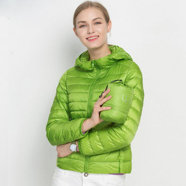 ModeGeist | Leichte Jacke "Urban Chic aus Daunen