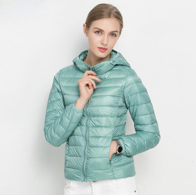 ModeGeist | Urban Chic Leichtgewicht Daunenjacke