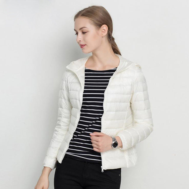 ModeGeist | Leichte Jacke "Urban Chic aus Daunen