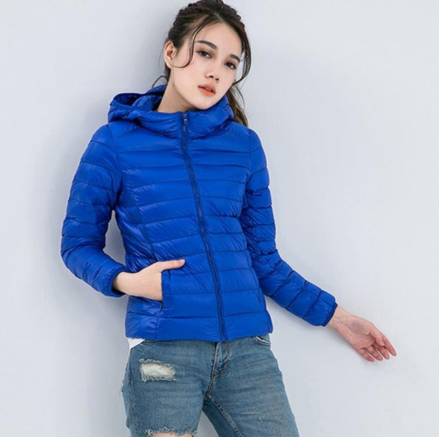 ModeGeist | Urban Chic Leichtgewicht Daunenjacke