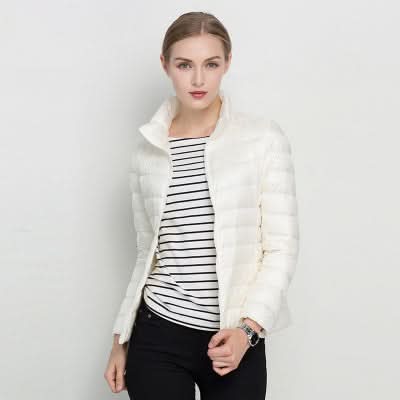 ModeGeist | Leuchtend Grüner Puffer für Herbst und Winter für Frauen