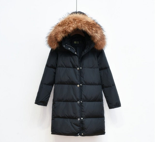 ModeGeist | Arctic Luxe - Elegante lange Jacke