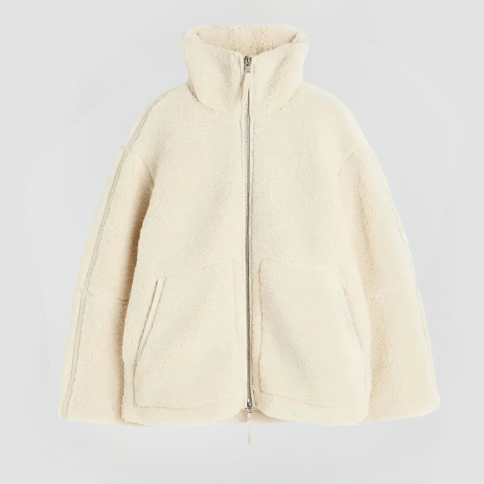 Morgen Fleecejacke mit Reißverschluss