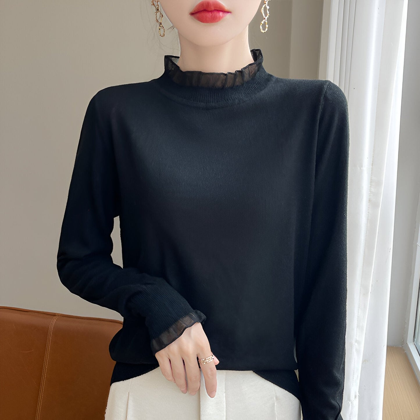 Eleonora Damen Kaschmirpullover für den Winter