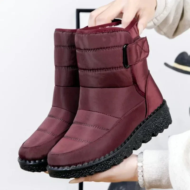 MODEGEIST Damen Outdoor-Stiefel Wasserdicht Robust