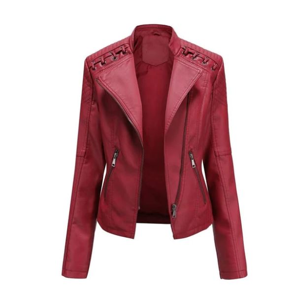 ModeGeist | Premium Lammlederjacke für Den Herbst