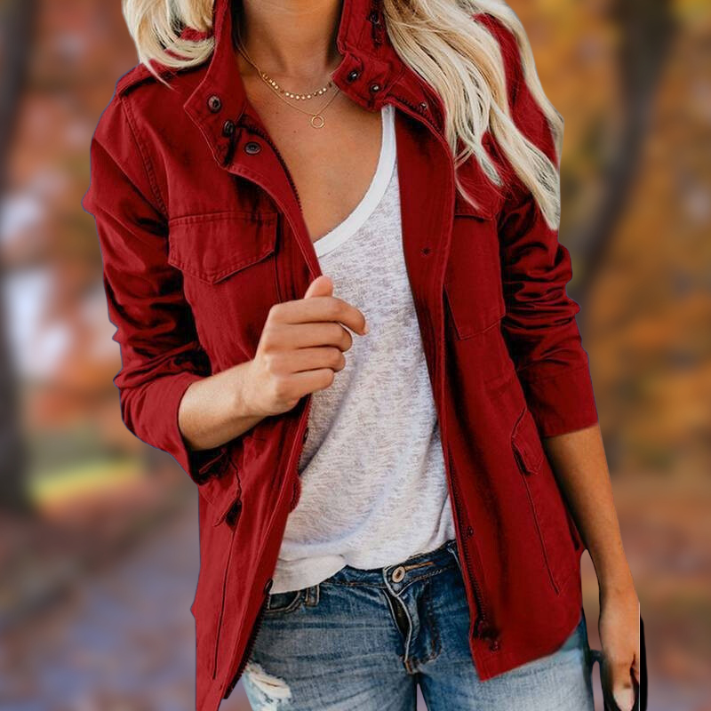 ModeGeist | Trendy Multi-Taschenjacke