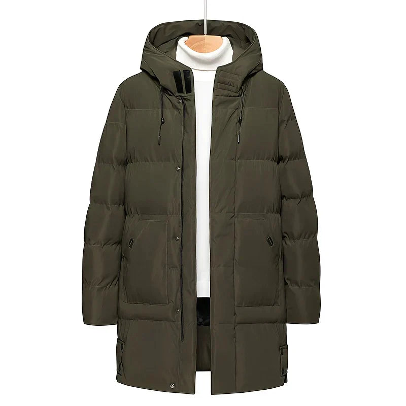 ModeGeist | Langer Winterdaunenmantel