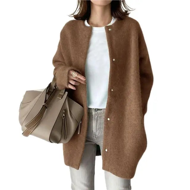 ModeGeist | Retro Strick-Cardigan - Vintage-inspirierte gemütliche Schicht