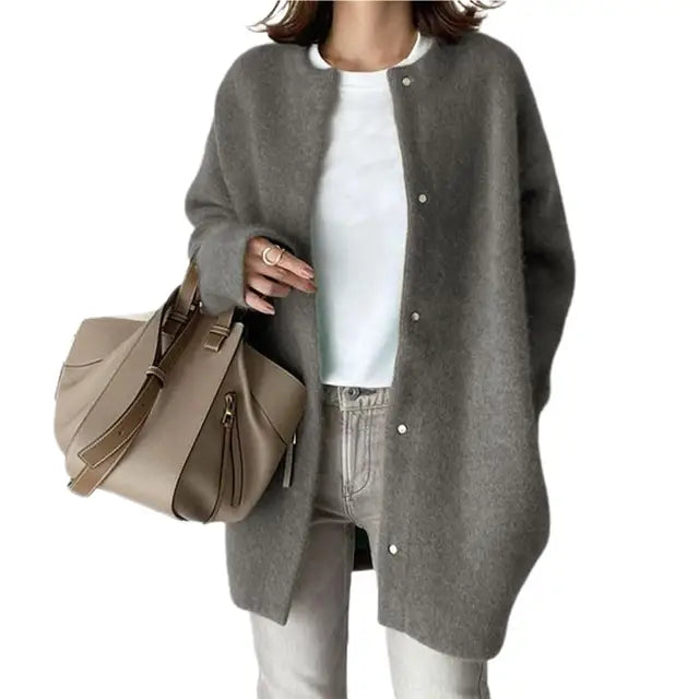 ModeGeist | Retro Strick-Cardigan - Vintage-inspirierte gemütliche Schicht