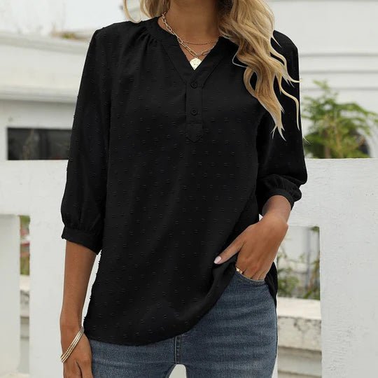 Damen Bluse Femma: Schöne Patchwork-Bluse für alle Anlässe