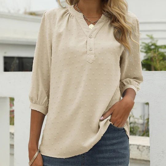 Damen Bluse Femma: Schöne Patchwork-Bluse für alle Anlässe