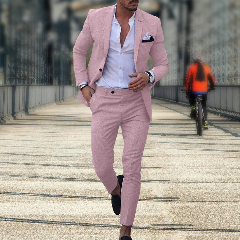 ROLF Anzug: Blazer und schmale Hose