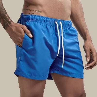 Hochwertige Herren Badehose, schnelltrocknend und schlicht