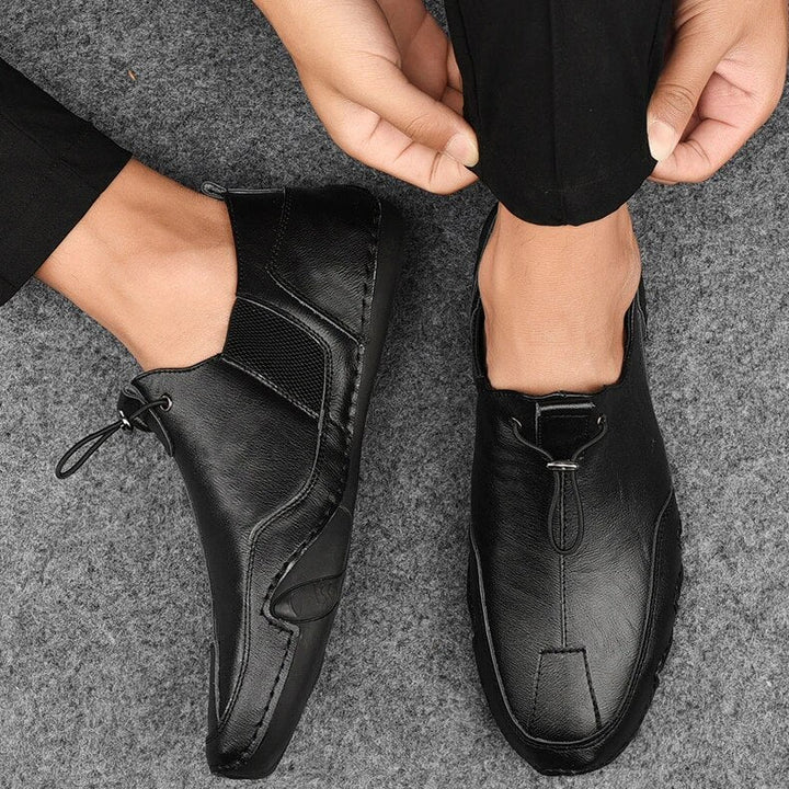 MODEGEIST Herren-Lederschuhe