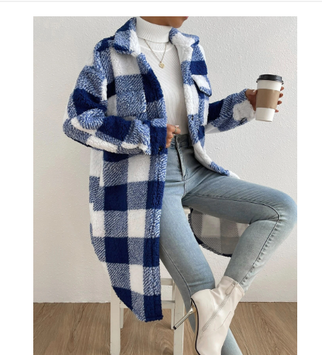 ModeGeist | Sherpa-Jacke - elegante Damen-Außenjacke für Stil und Wärme