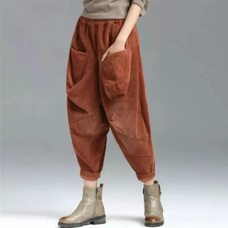 ModeGeist | Baggy Winter Harem Hosen