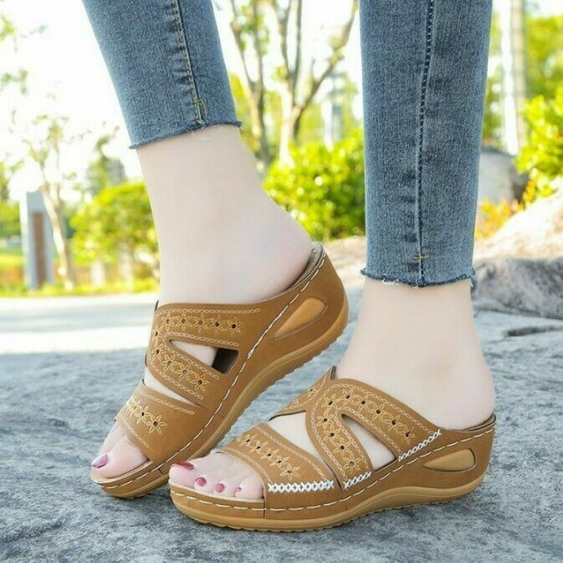 Ella Orthopädische Zehenstegsandalen