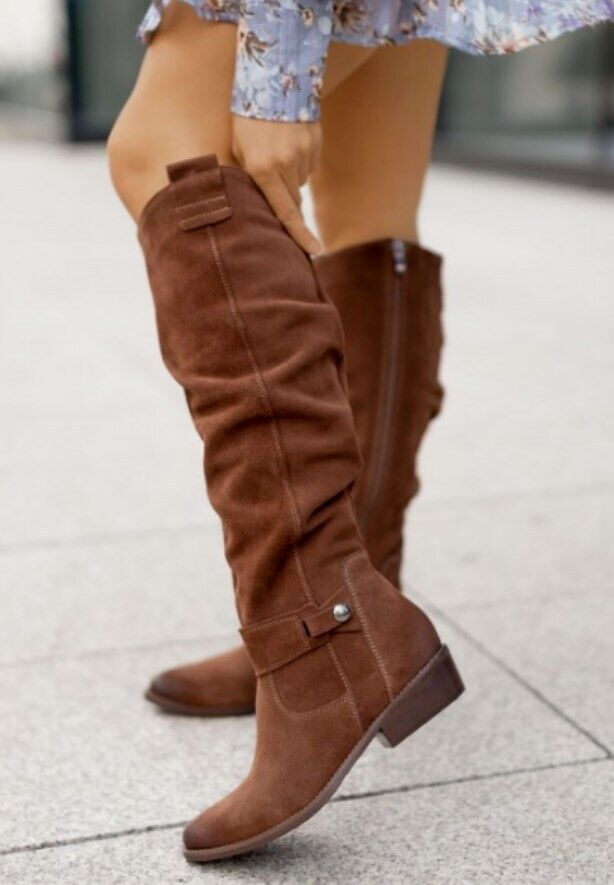 Damenstiefel im Retro-Stil - Viola