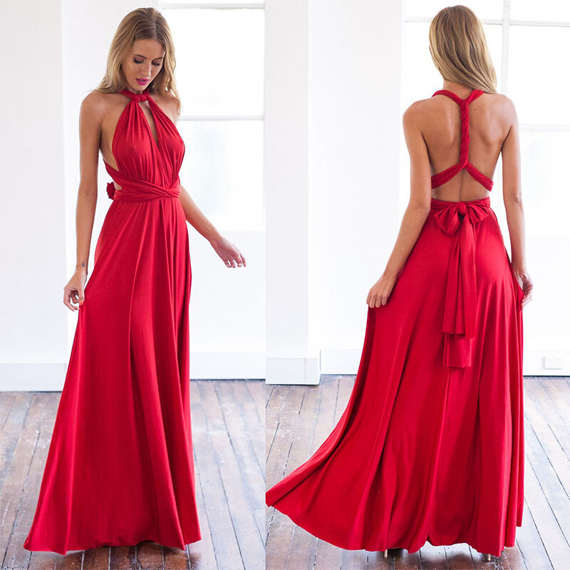 Lea: Vielseitig tragbarer Wickel-Infinity-Kleid