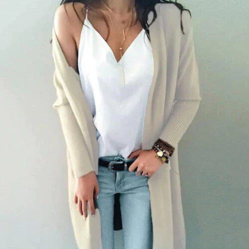 ModeGeist | Weicher Langer Cardigan
