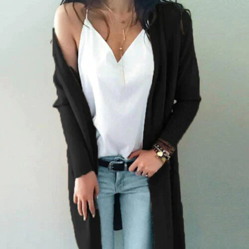 ModeGeist | Weicher Langer Cardigan