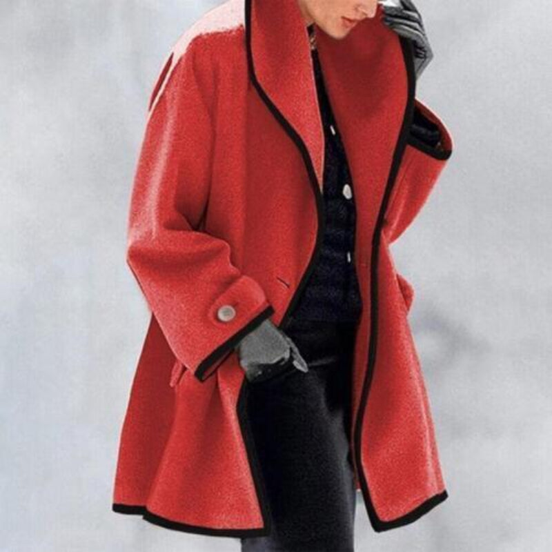 ModeGeist | Eleganter Damen Winter Trenchcoat Mit Doppelknöpfen | Ideal Für Herbst & Winter