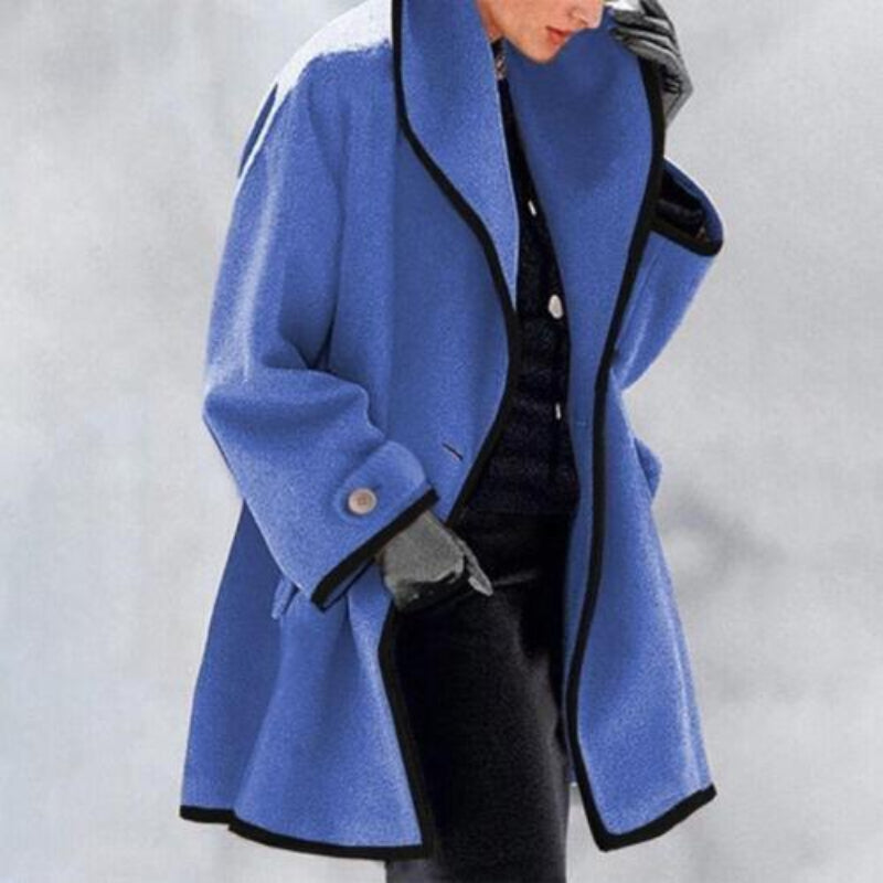 ModeGeist | Eleganter Damen Winter Trenchcoat Mit Doppelknöpfen | Ideal Für Herbst & Winter