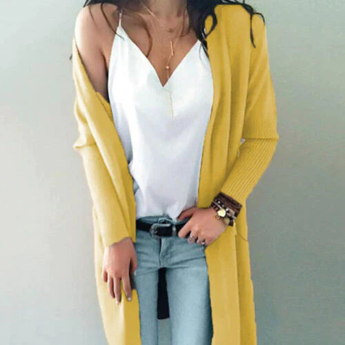 ModeGeist | Weicher Langer Cardigan